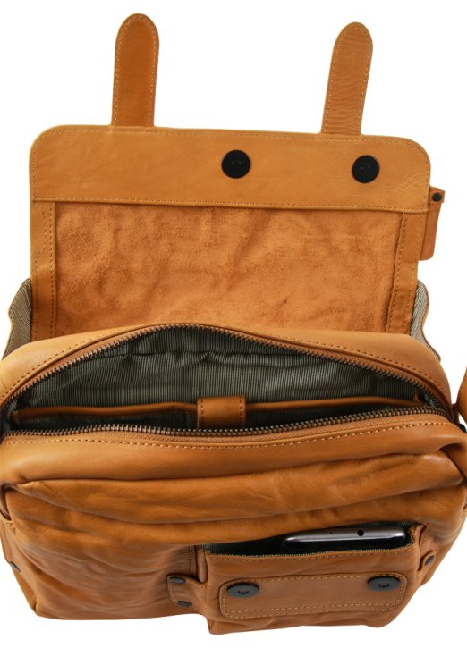 Aunts & Uncles Mrs. Applepie Schultertasche satin brass